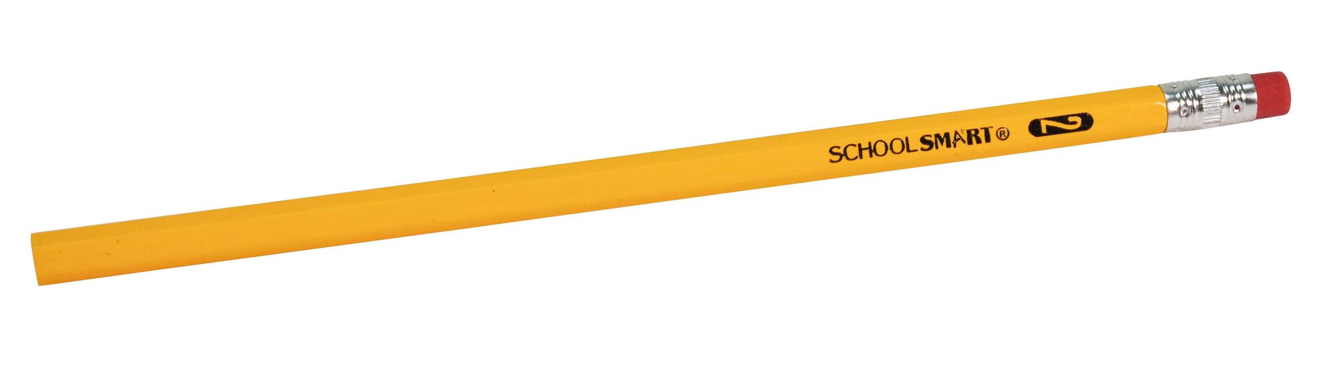 School Smart Hexagonal Pencils, No 2, Pack of 144
